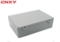 Chống bụi kim loại IP66 tùy chỉnh pcb bao vây nhôm hộp nối chuyển box màu xám 340 * 235 * 95mm