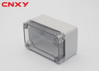 ABS nhựa hộp nhỏ với transparent PC bìa hộp nối chống thấm nước ngoài trời hộp nối điện 110 * 80 * 70mm